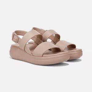 Naturalizer Women's Blush Pink Coast Wedge Sandals